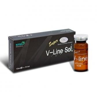 SUPER V-LINE SOL. 5X10 ML - FACE LIPOLYSIS